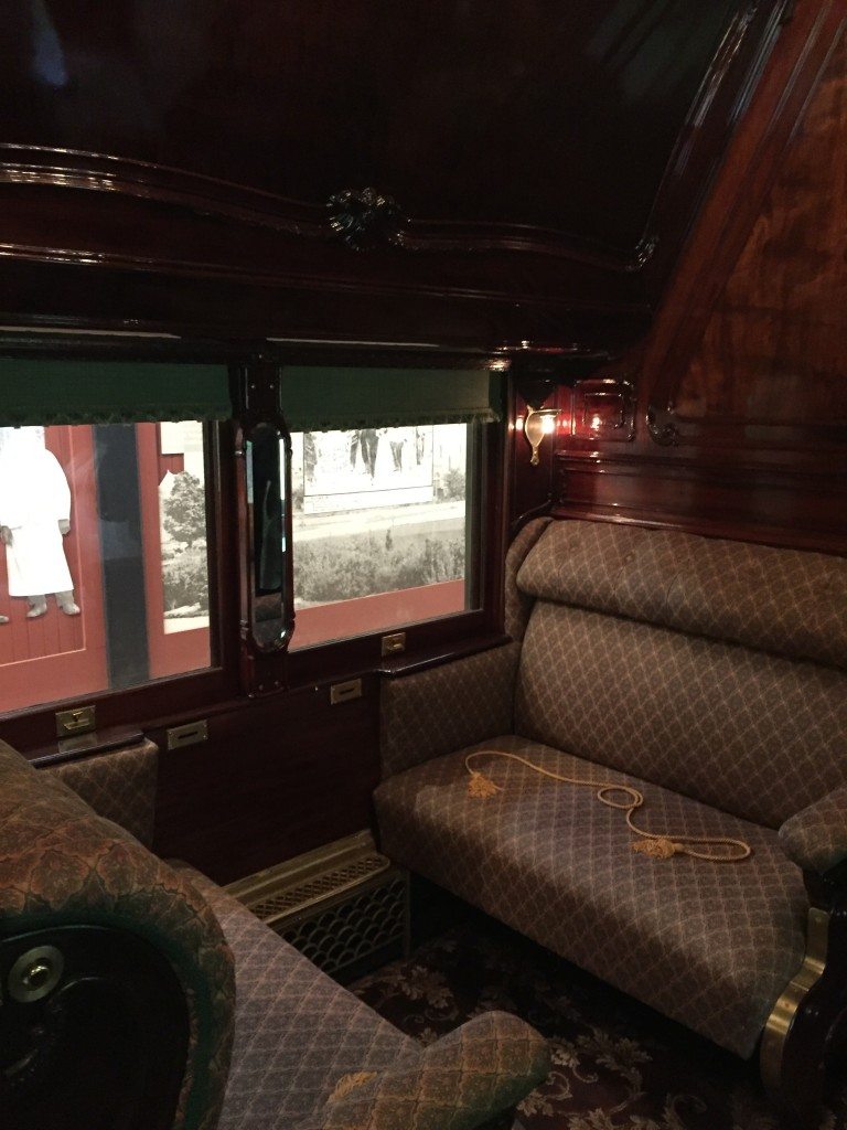 Inside a Pullman Car