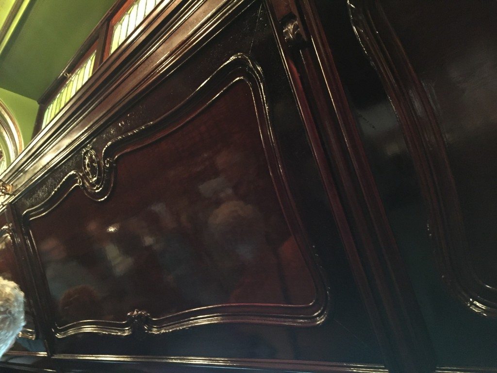 Woodwork in the Pullman Car