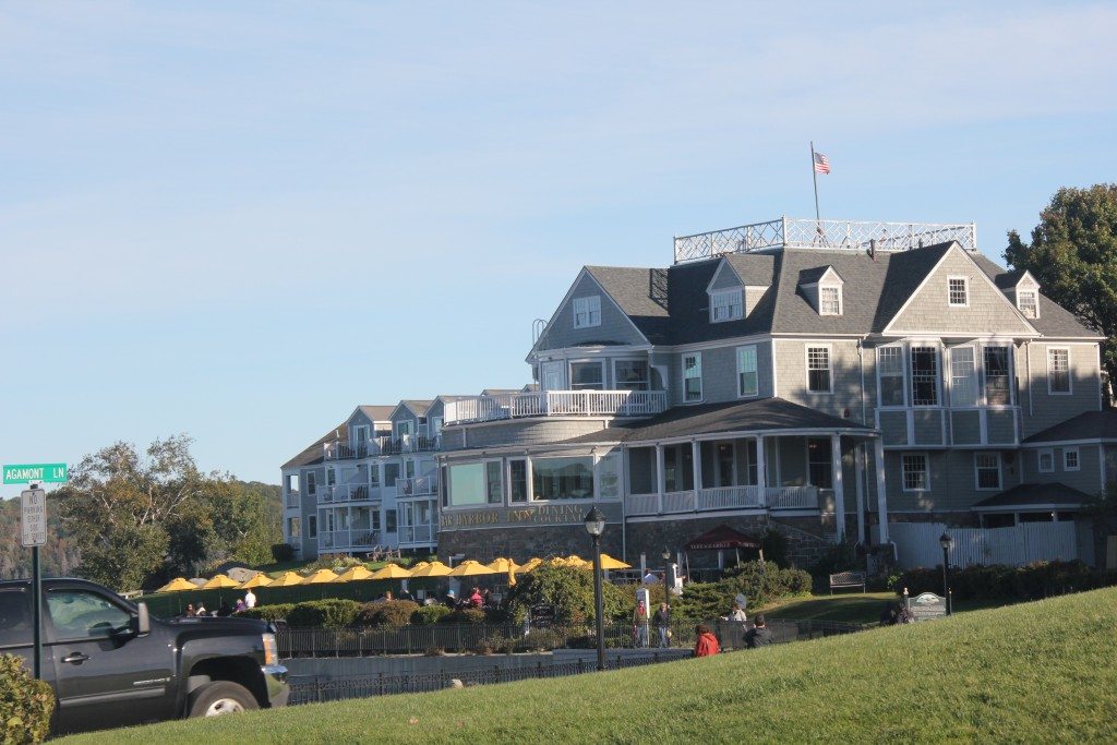 Hotel on the coast in Bar Harbor, ME