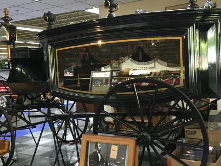 The Hearse that carried President Abraham Lincoln