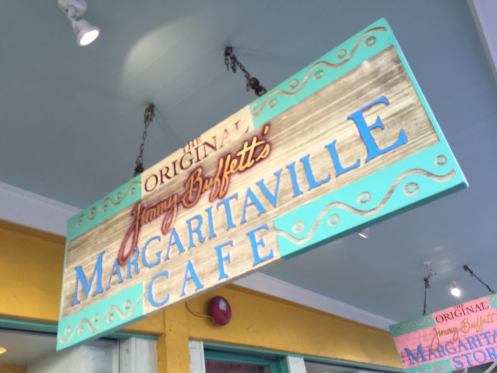 Jimmy Buffett's Original Margaritaville Cafe. We ate there twice!