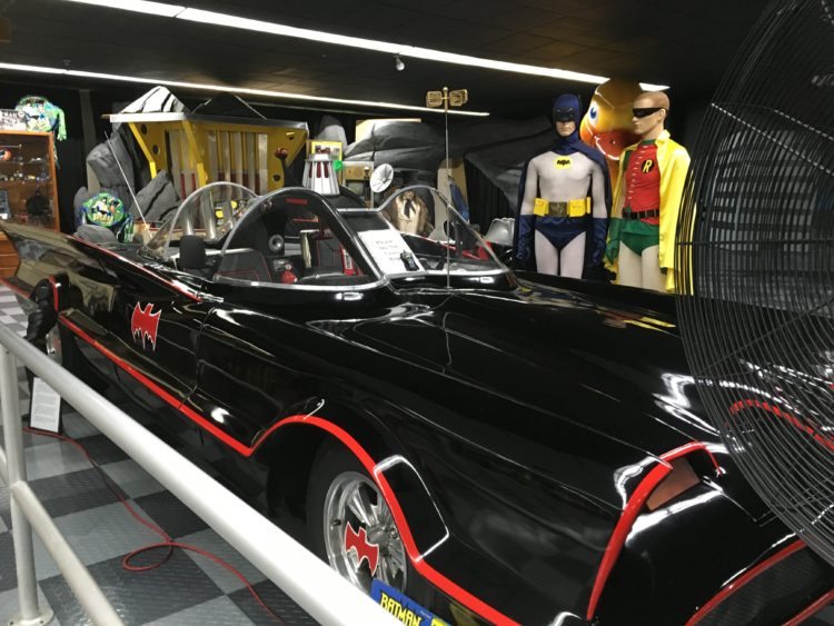 The original Batmobile from the TV series