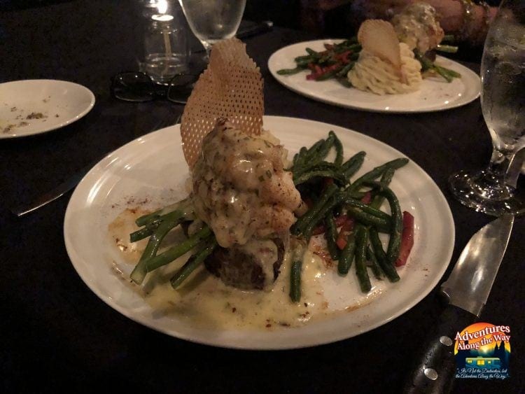 Vernon's Speakeasy - Filet Mignon and Lobster Tail
