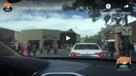 Sunday in Santa Fe, NM - Jeff and Cathy Evans