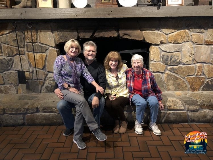 Jeff and Cathy Evans visiting friends in Texas